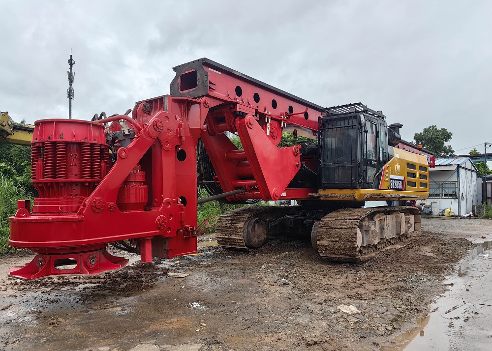 Used Sany SR285 Rotary Drilling Rig