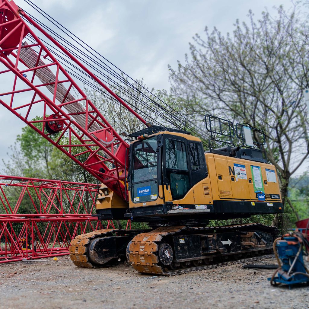 Sany SCC550E Crawler Crane sany scc550A lattice boom crane