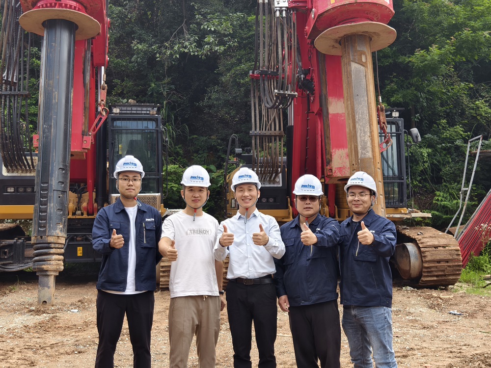 imachine rotary drilling rig