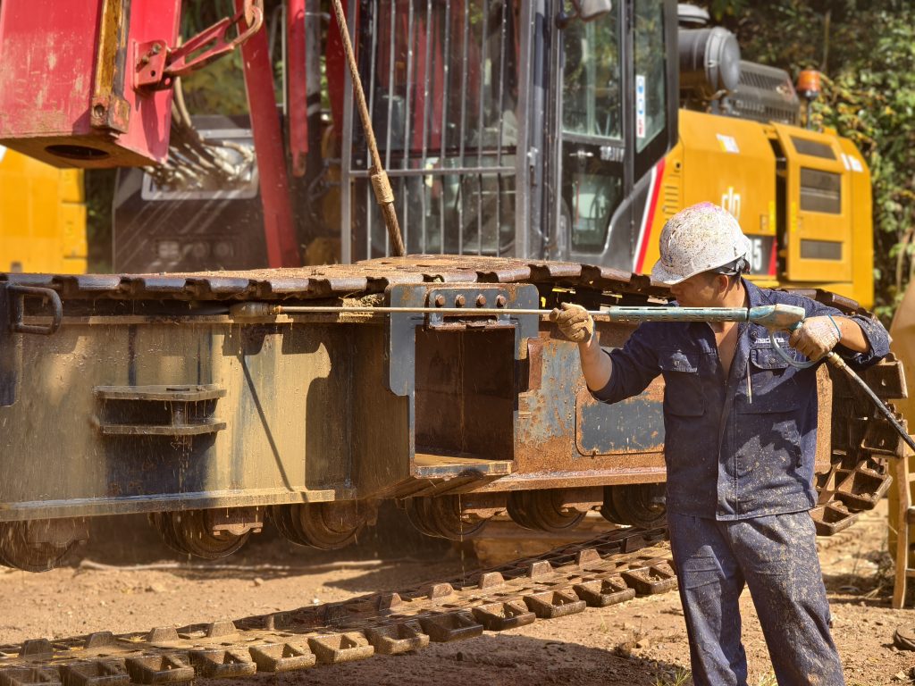 imachine rotary drilling rig