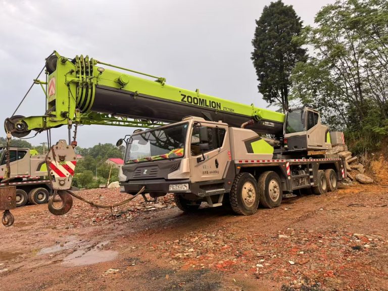zoomlion 55t truck crane