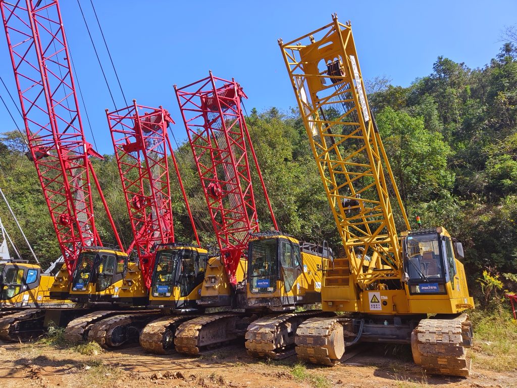 imachine crawler crane