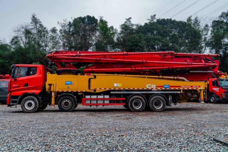 sany 56m concrete pump truck