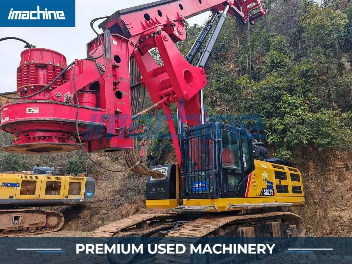 Used SANY SR235 Drill Rig | 2,800 Hrs, 2020 Model- Hunan imachine ...