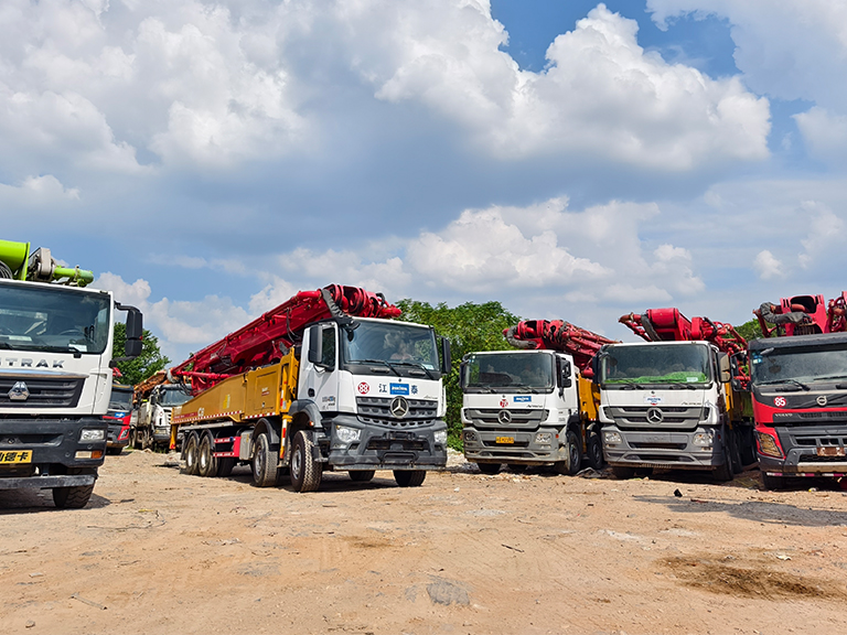 imachine concrete pump truck 3