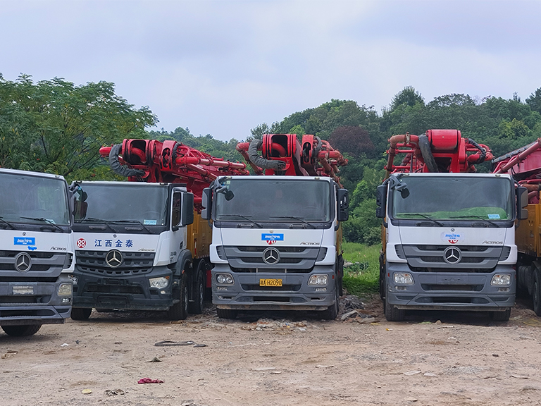 imachine concrete pump truck 4