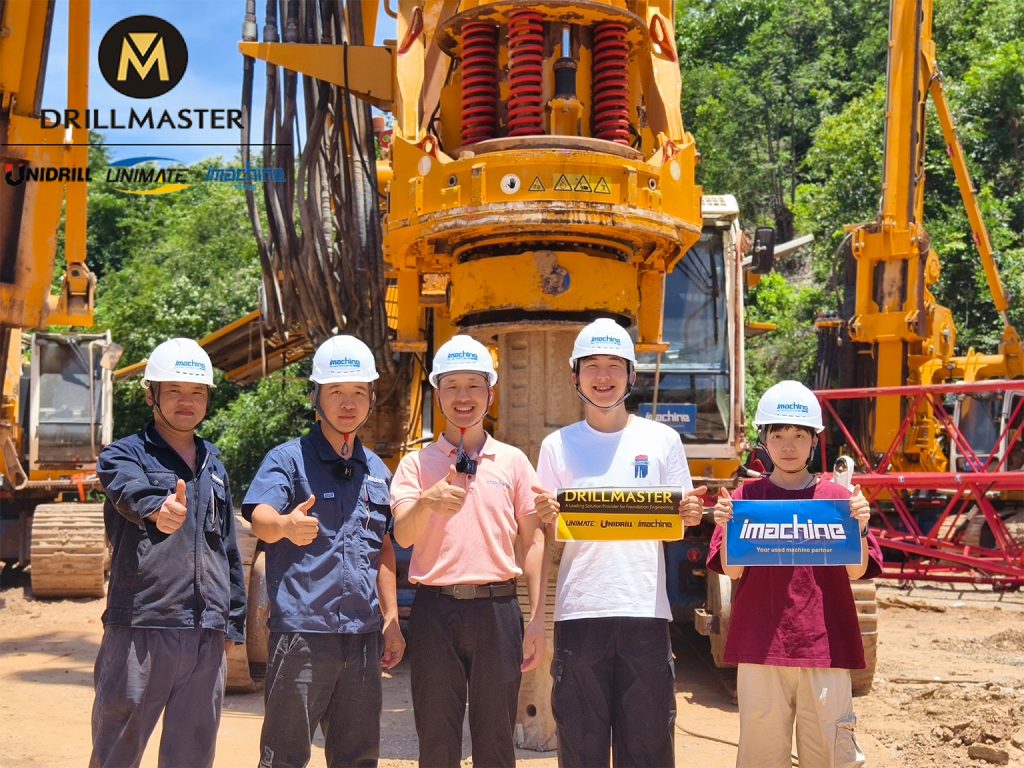 rotary drilling rig yard