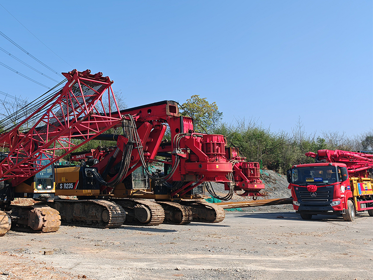 sany rotary drilling rig