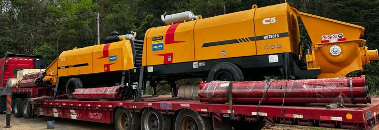 stationary concrete pump