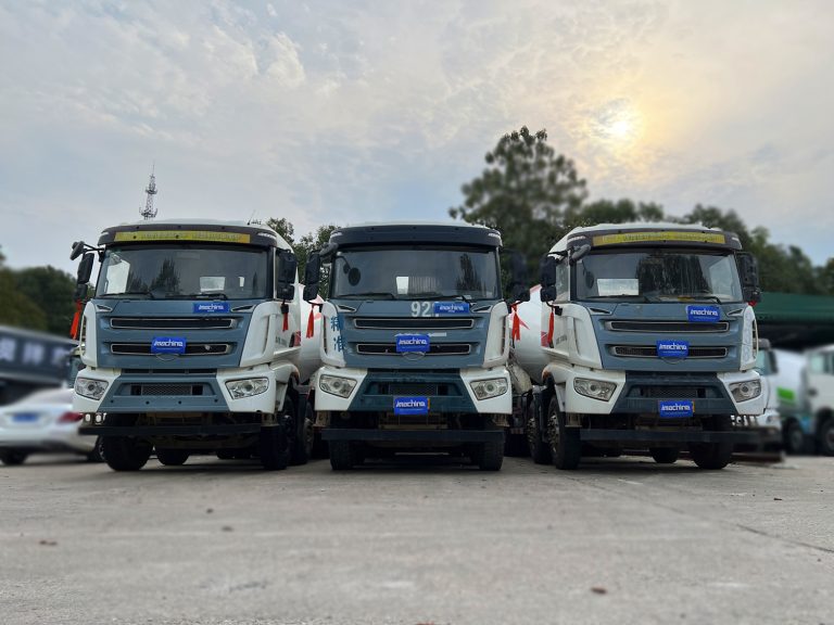 sany concrete mixer truck
