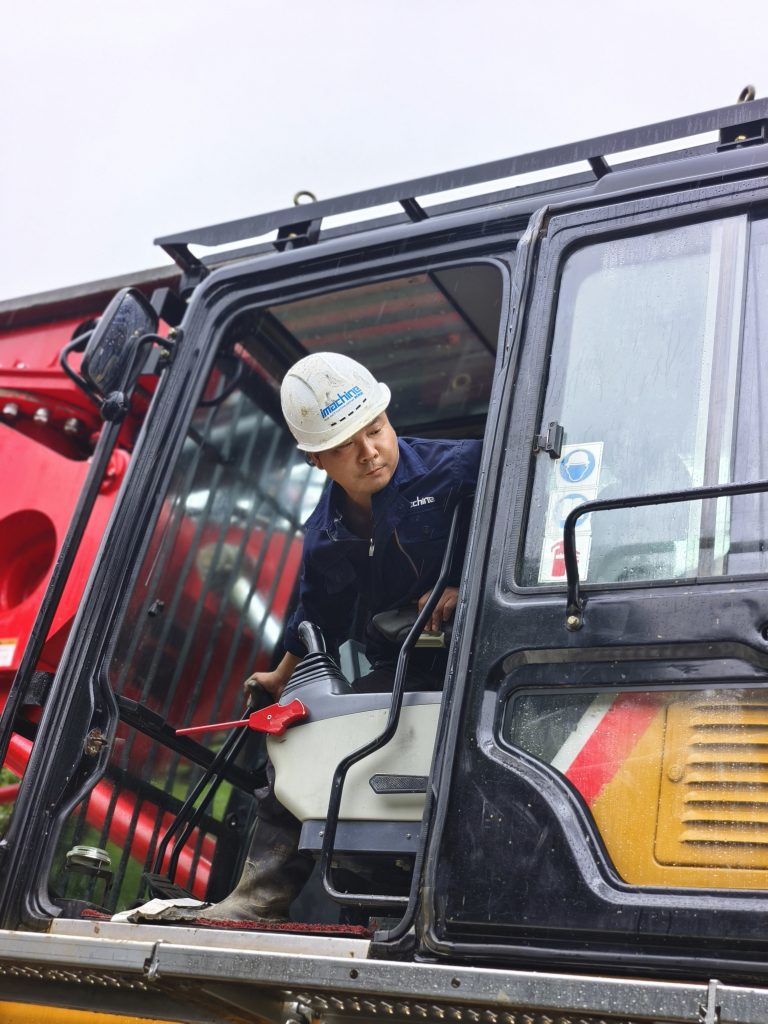 SANY SR155 inspection