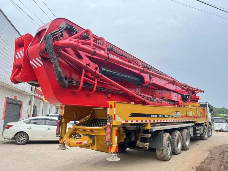 SANY 72m concrete pump truck