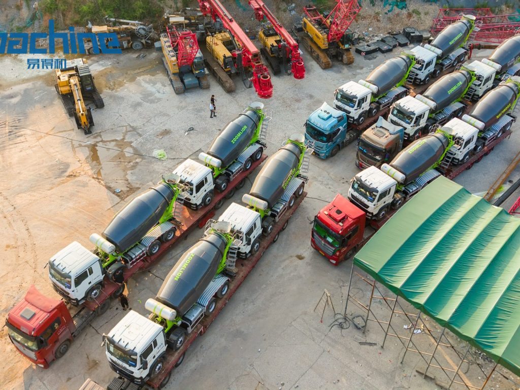 Exportación de equipos de construcción