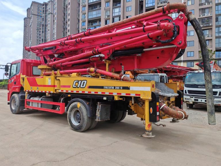 sany 39m concrete pump truck