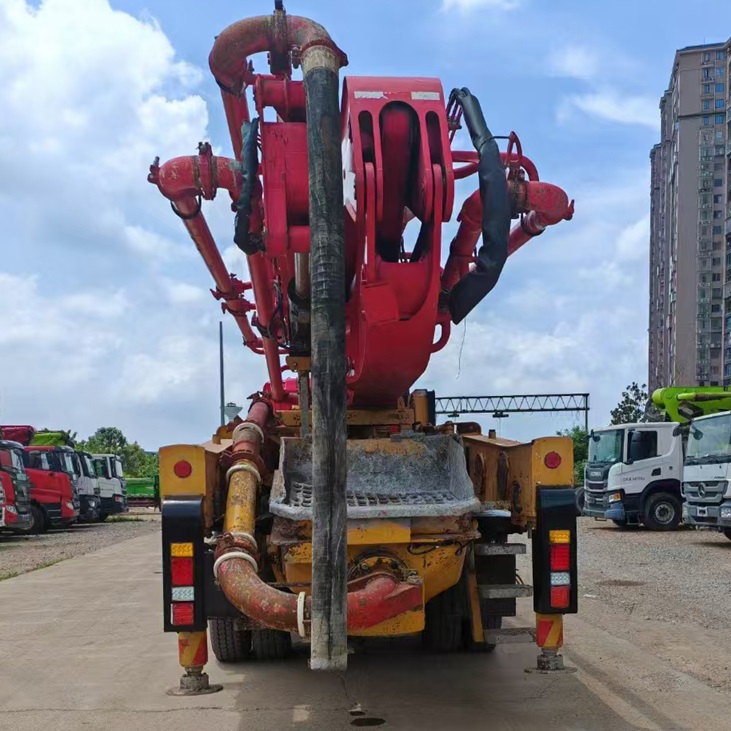 sany 39m concrete pump truck