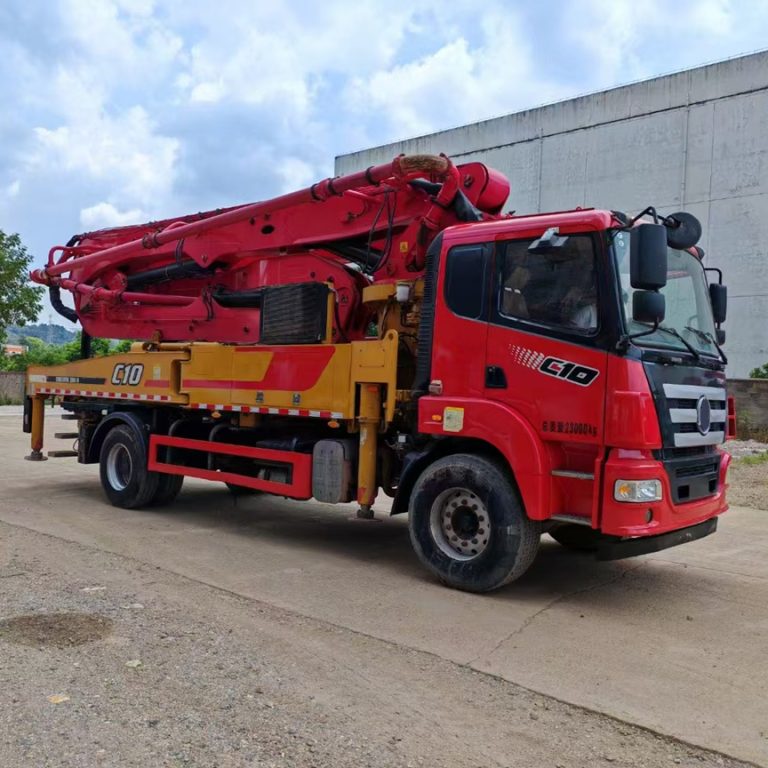 sany 39m concrete pump truck