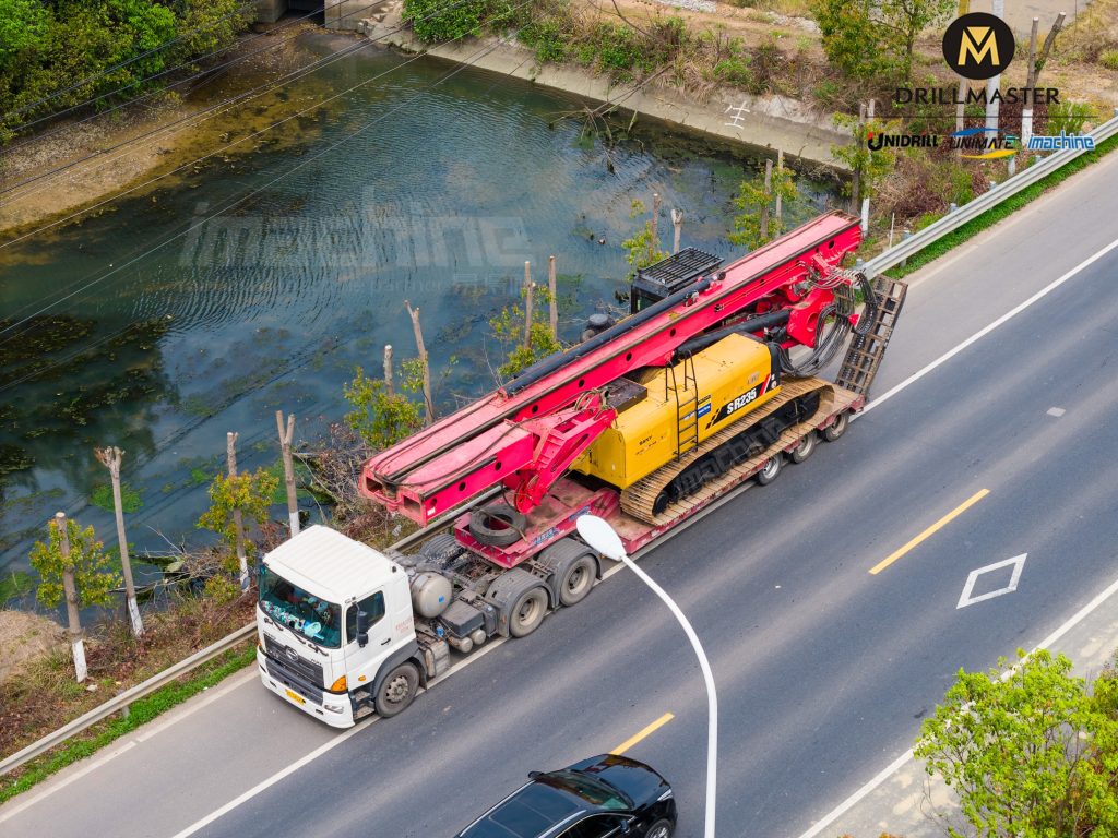 used rotary drilling rigs ready for export