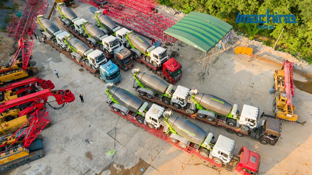 China Construction Machinery Export Concrete Mixers