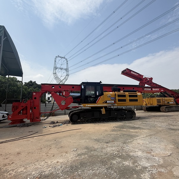 SANY SR235 Rotary Drill Rig