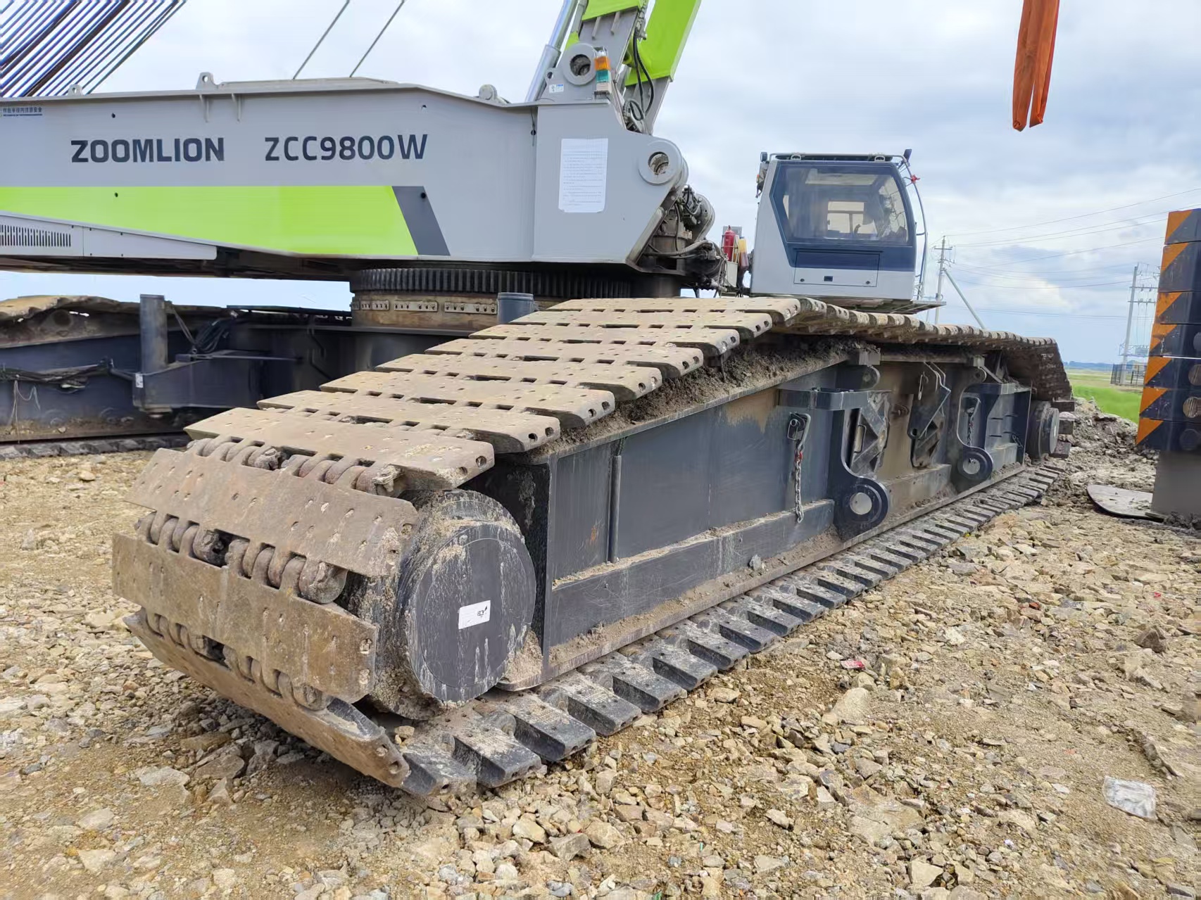 Zoomlion ZCC9800w Crawler Crane | 800 Ton Used Crane - Hunan