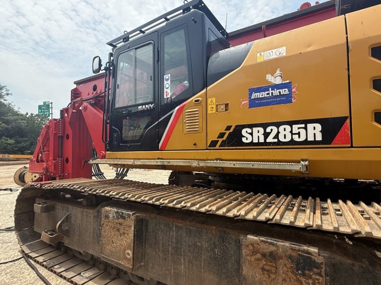 SANY SR285 ցցերի տեղադրման սարքավորում