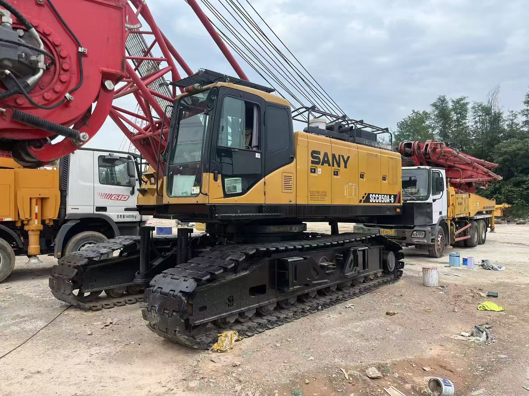 Used 85 Ton Crawler Crane for Sale | SANY SCC850A-6 - Hunan imachine ...