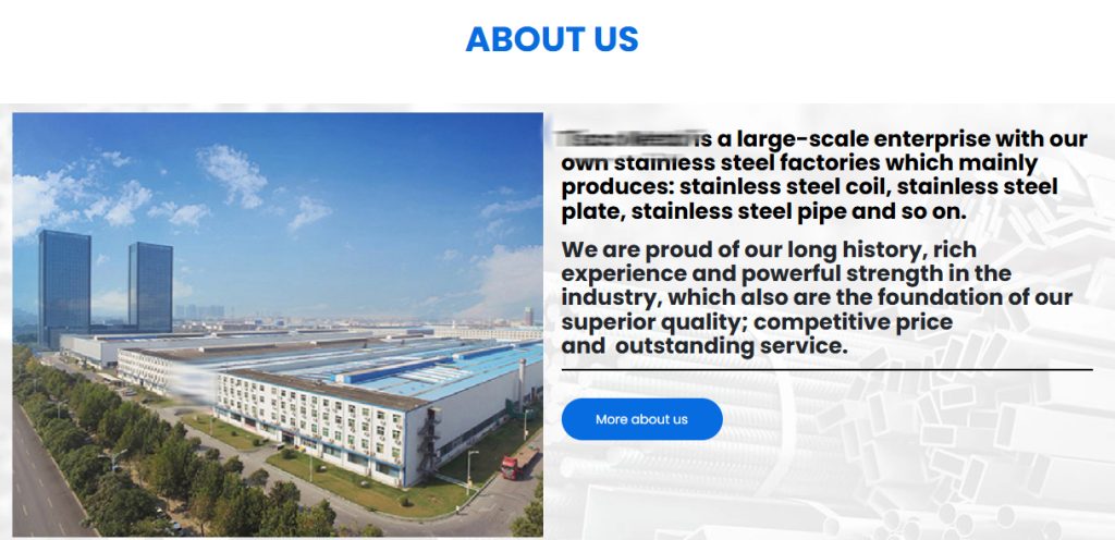 China supplier scam