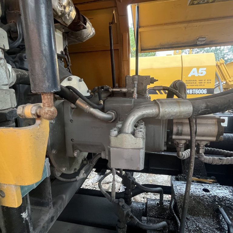 Pompă de beton staționară second-hand de vânzare