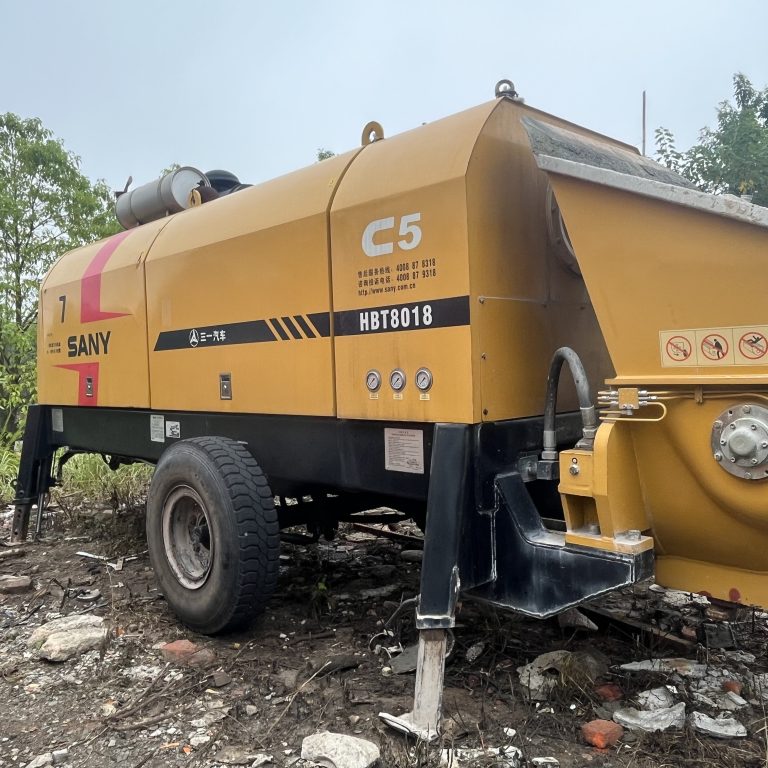 Bomba de concreto estacionária usada à venda