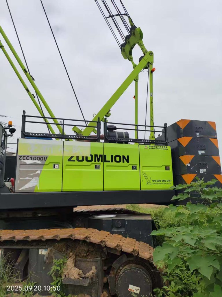 Zoomlion 100 Ton Crawler Crane