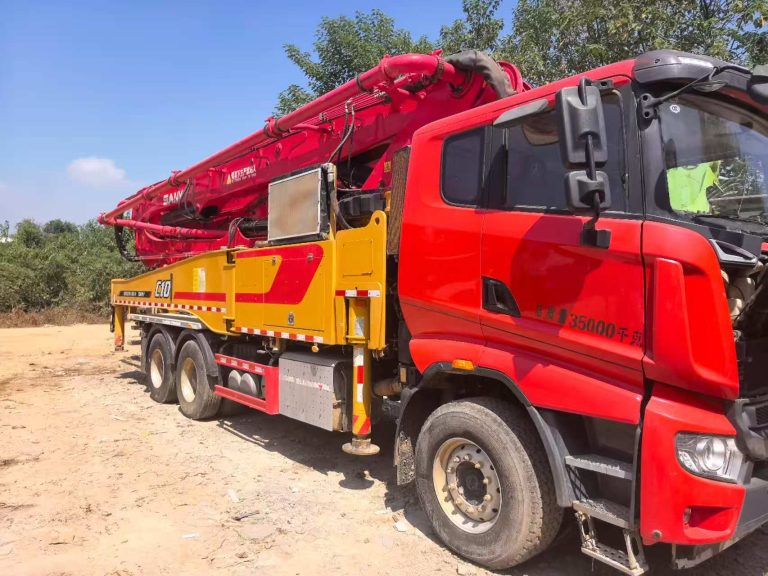 49m Used Truck-Mounted Concrete Pump