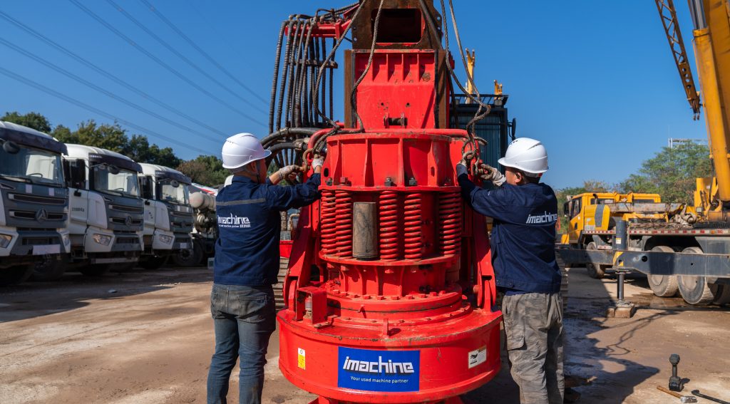 Mantenimiento del cabezal de potencia de la plataforma de perforación rotatoria
