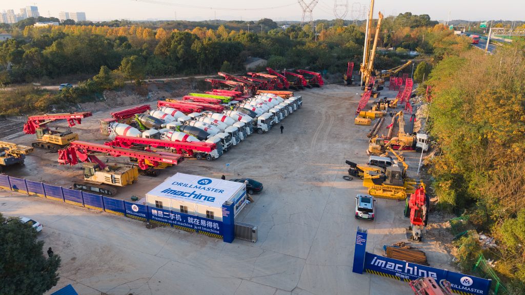 imachine concrete pumps, mixer trucks, cranes, excavators