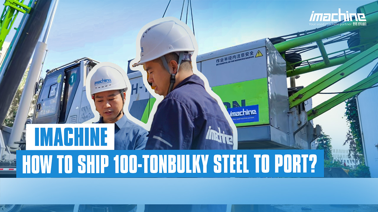 55-ton crawler crane Delivered