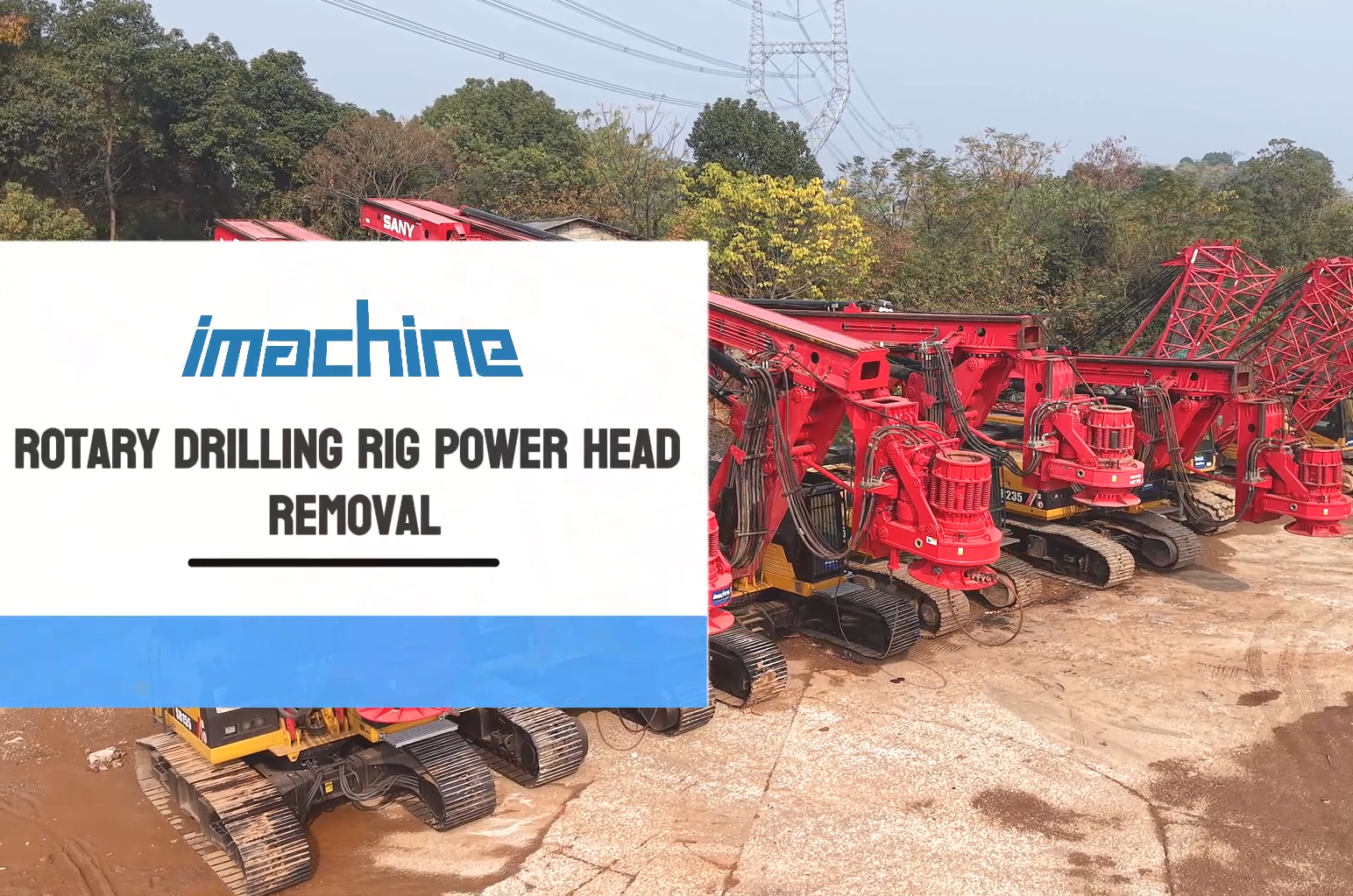 Rotary Drilling Rig Power Head Removal: Step-by-Step Guide