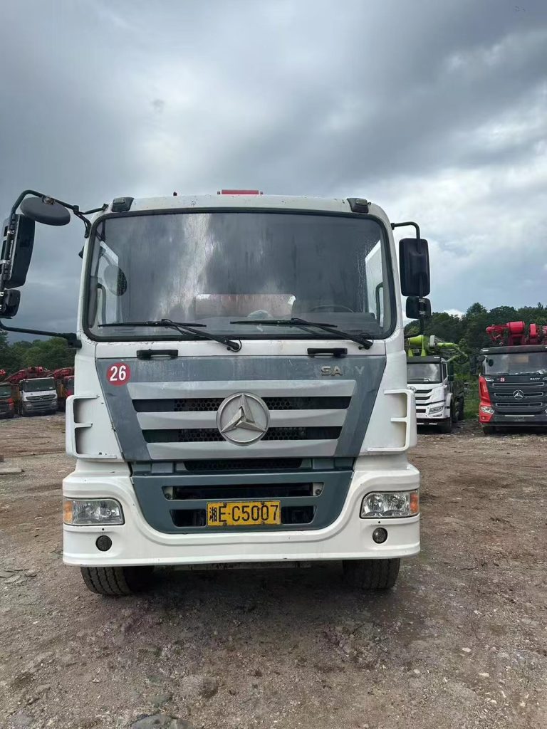 used SANY 43m concrete pump truck for sale, 2020, 1463 hours