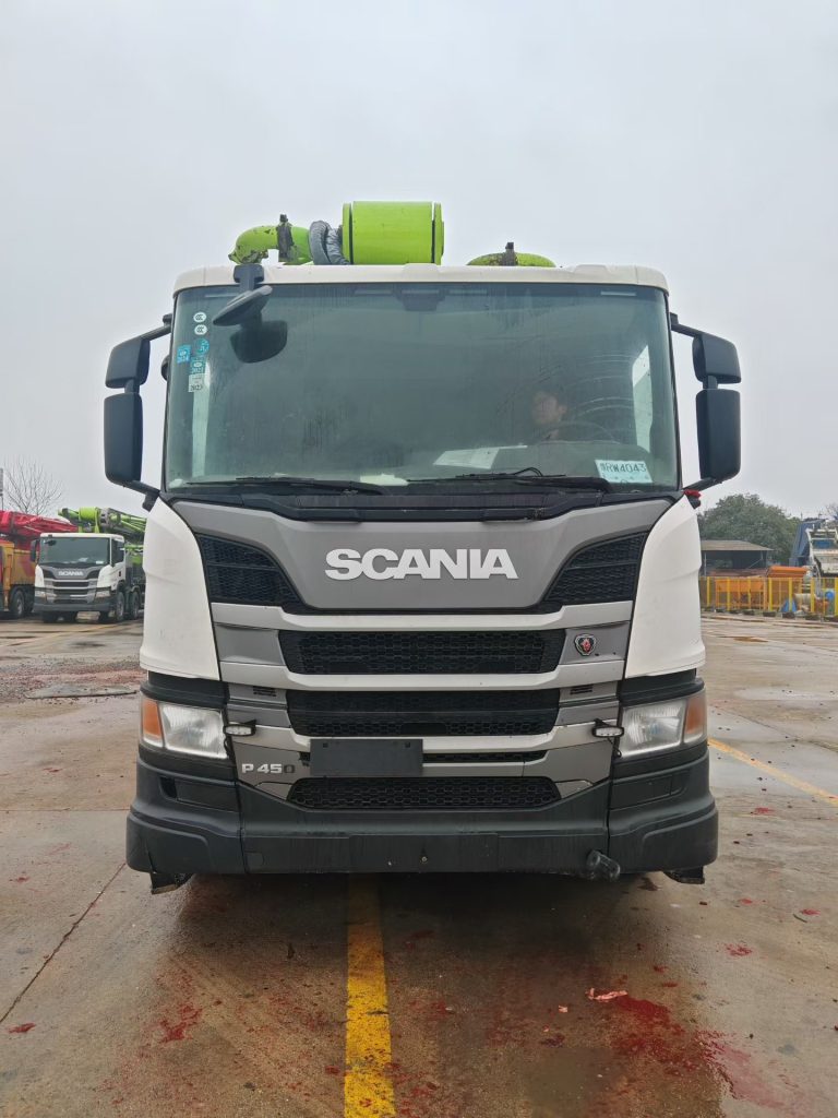 ZOOMLION Scania 62m Truck-mounted Concrete Pump