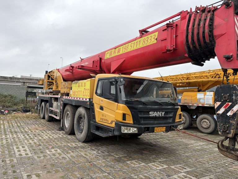 sany stc800e6 used mobile crane