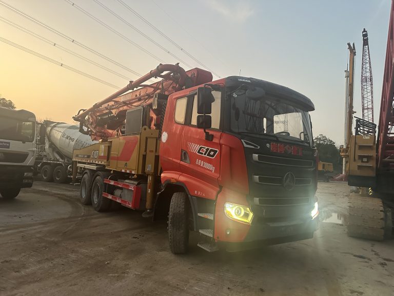sany 43m concrete boom pump
