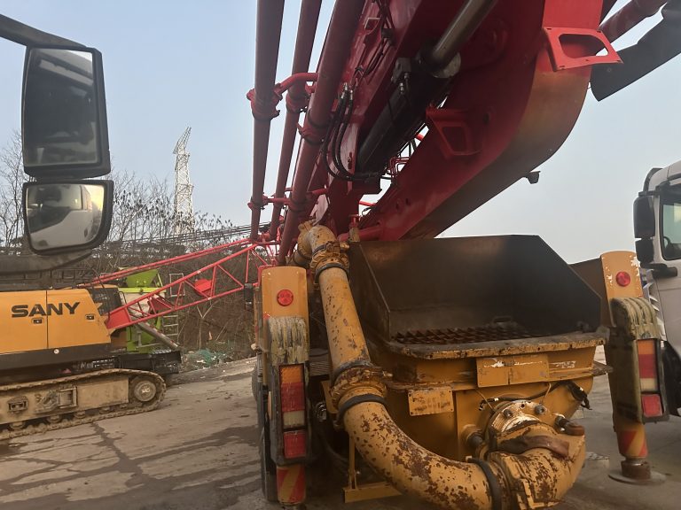 sany 43m concrete boom pump