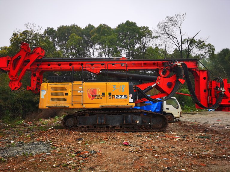 sany sr275 used rotary drill rig for sale