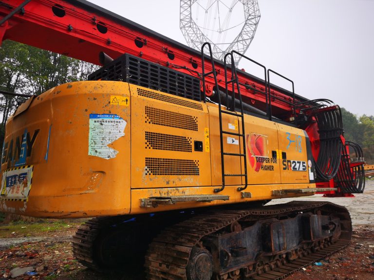 sany sr275 used rotary drill rig for sale