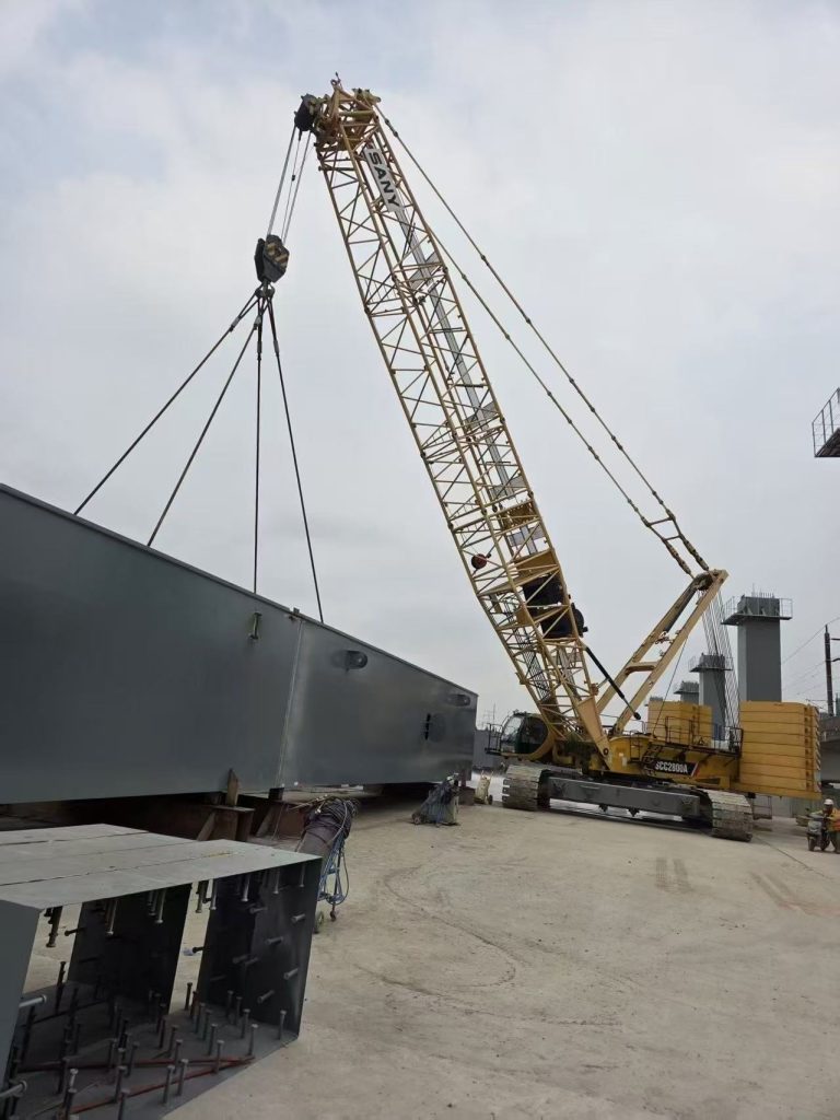 SANY SCC2800A track-mounted crane