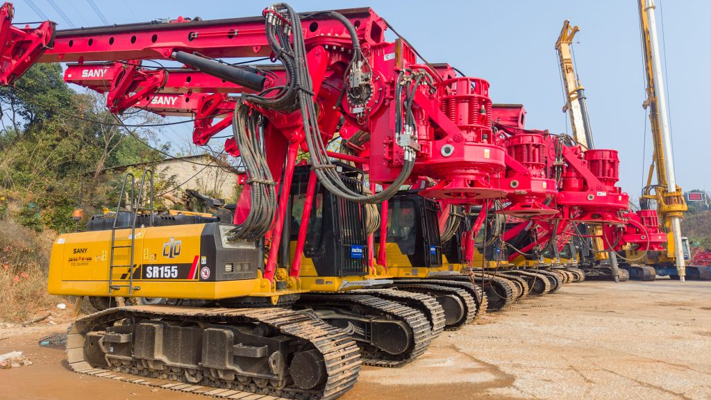 used sany roatary drilling rig