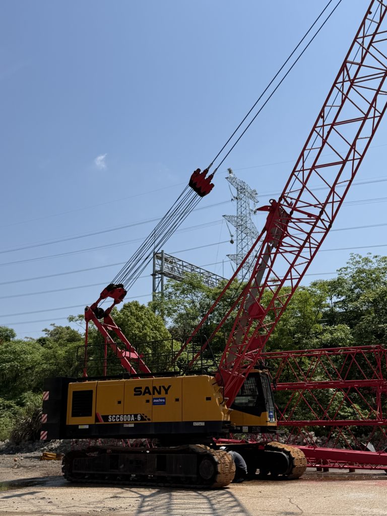 sany scc600a-6 crawler crane
