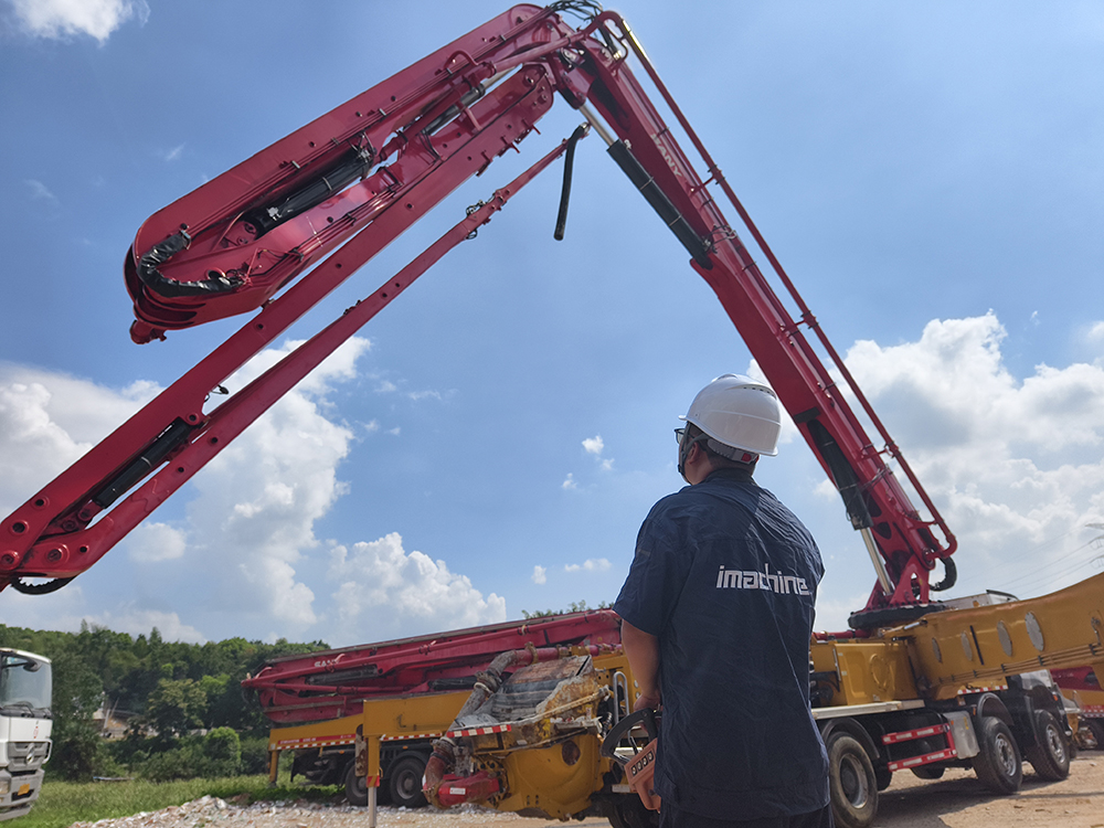 Used Concrete Pump Truck quality control