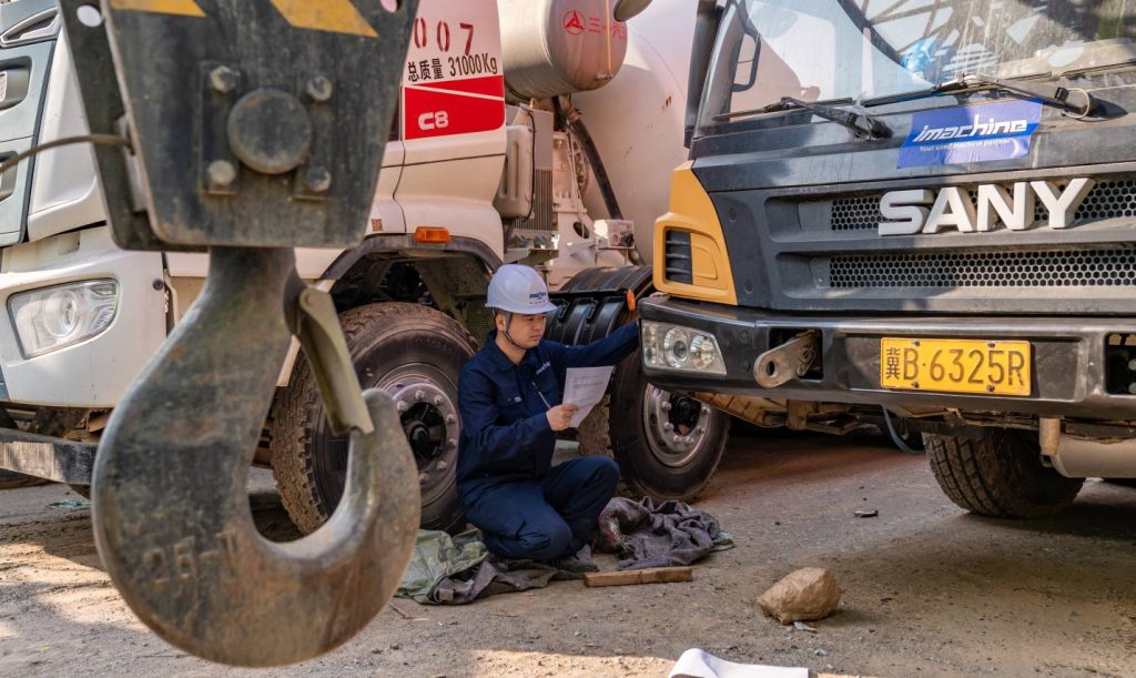 after-sales service for used construction machinery