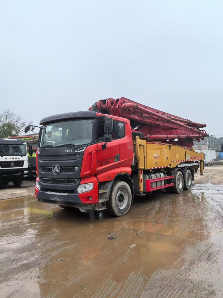 sany 49m concrete pump truck
