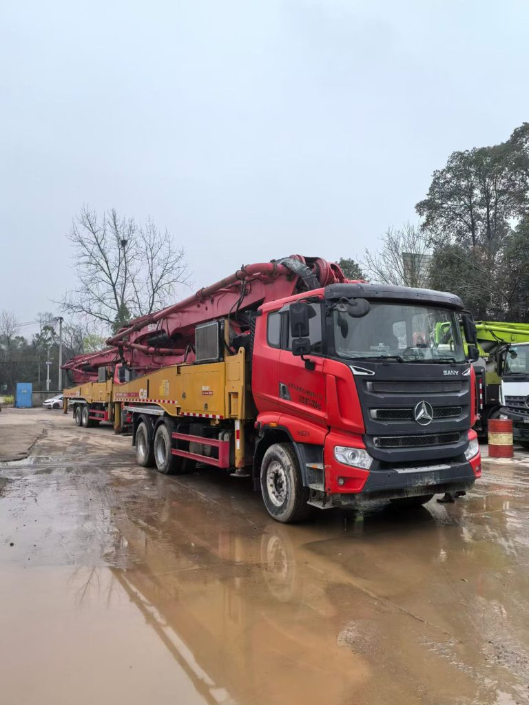 sany 49m concrete pump truck