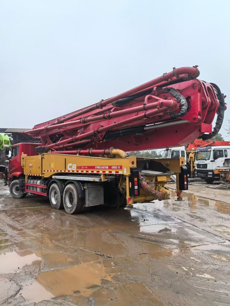 sany 49m concrete pump truck